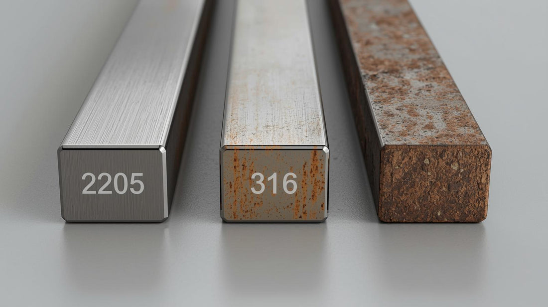 2205 Stainless Steel, 316 Stainless Steel, 304 Stainless Steel