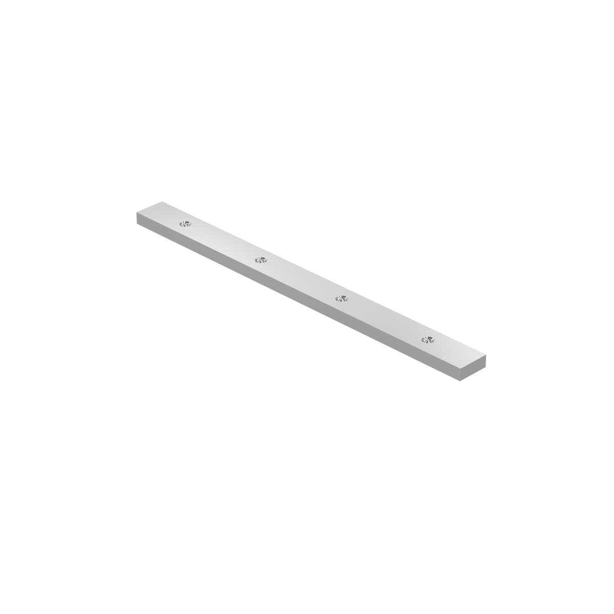 Glass Top Cap Rail 180 Degree Joiner