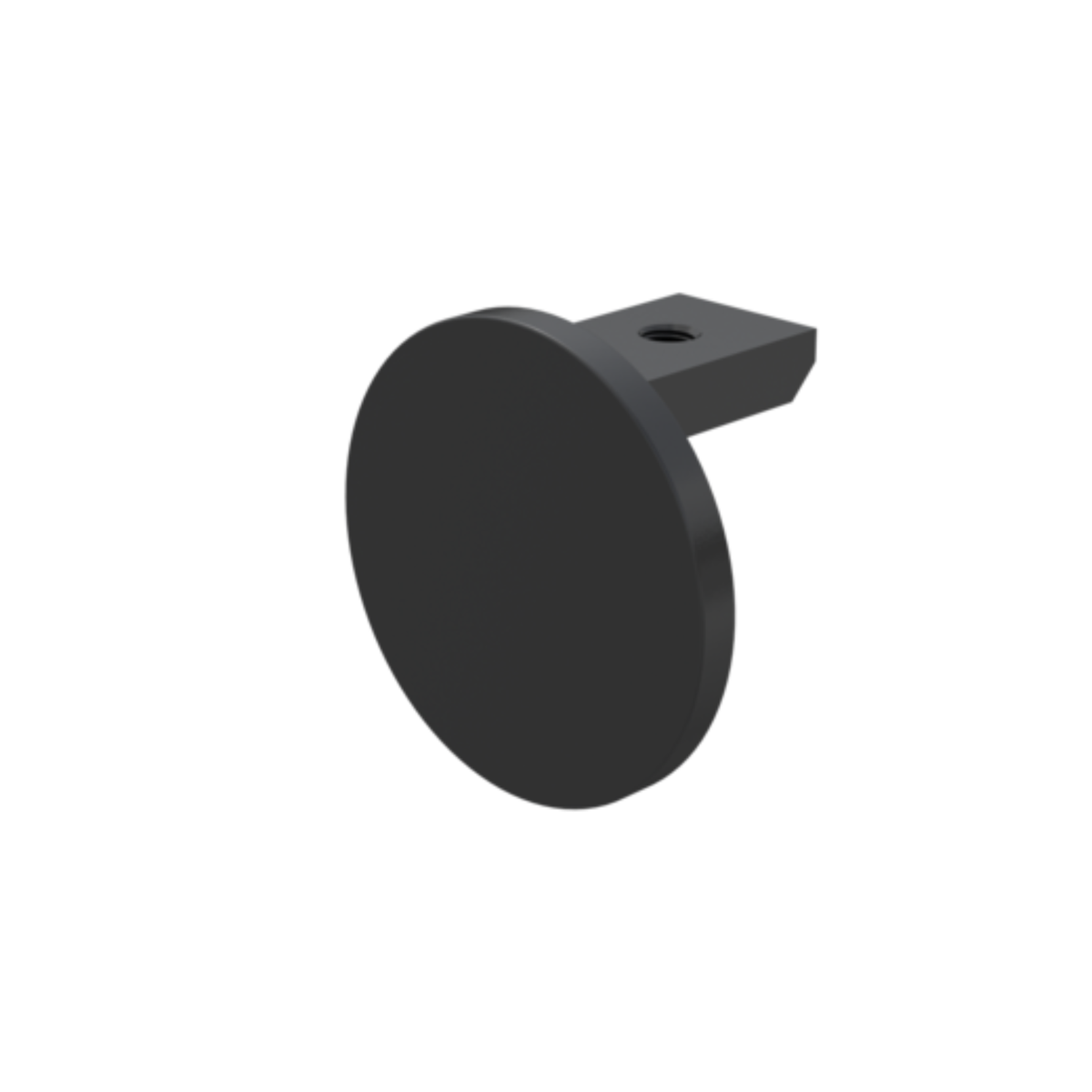 Aluminum Round Glass Cap Rail Fittings