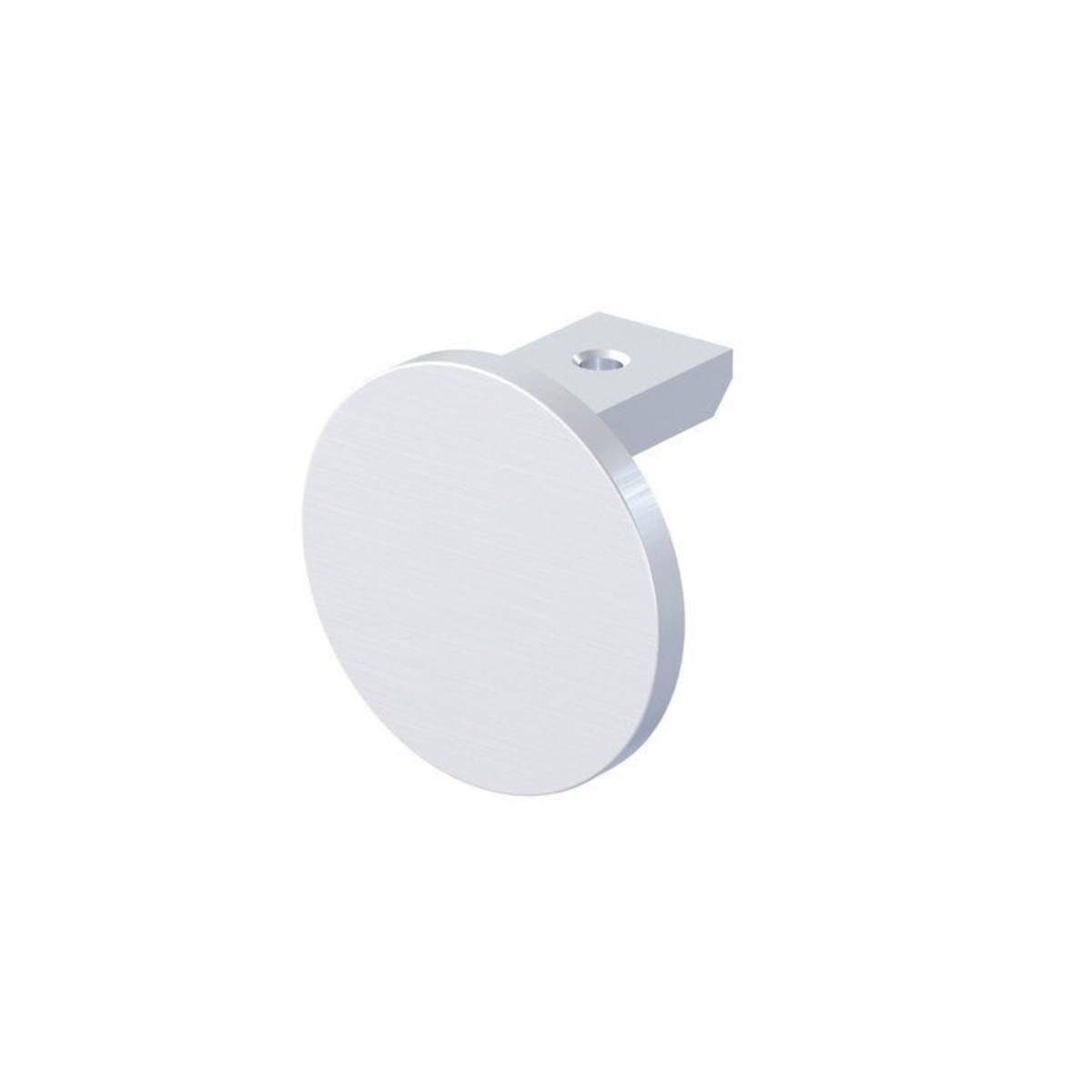 Aluminum Round Glass Cap Rail Fittings