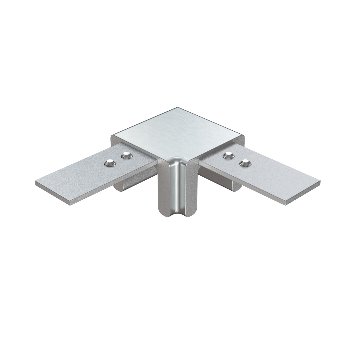 Stainless Steel Glass Cap Rail Fittings