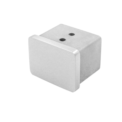 Stainless Steel Glass Cap Rail Fittings