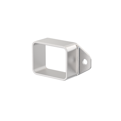 Stainless Steel Glass Cap Rail Fittings