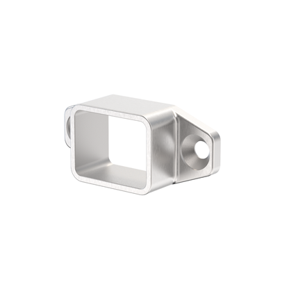 Stainless Steel Glass Cap Rail Fittings