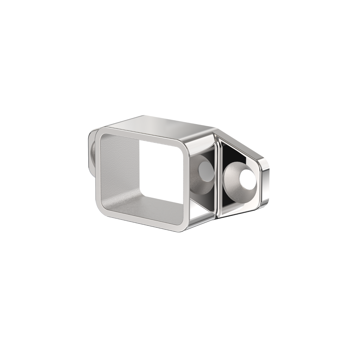 Stainless Steel Glass Cap Rail Fittings