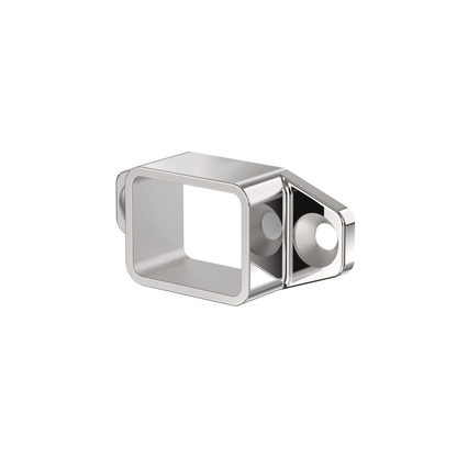 Stainless Steel Glass Cap Rail Fittings