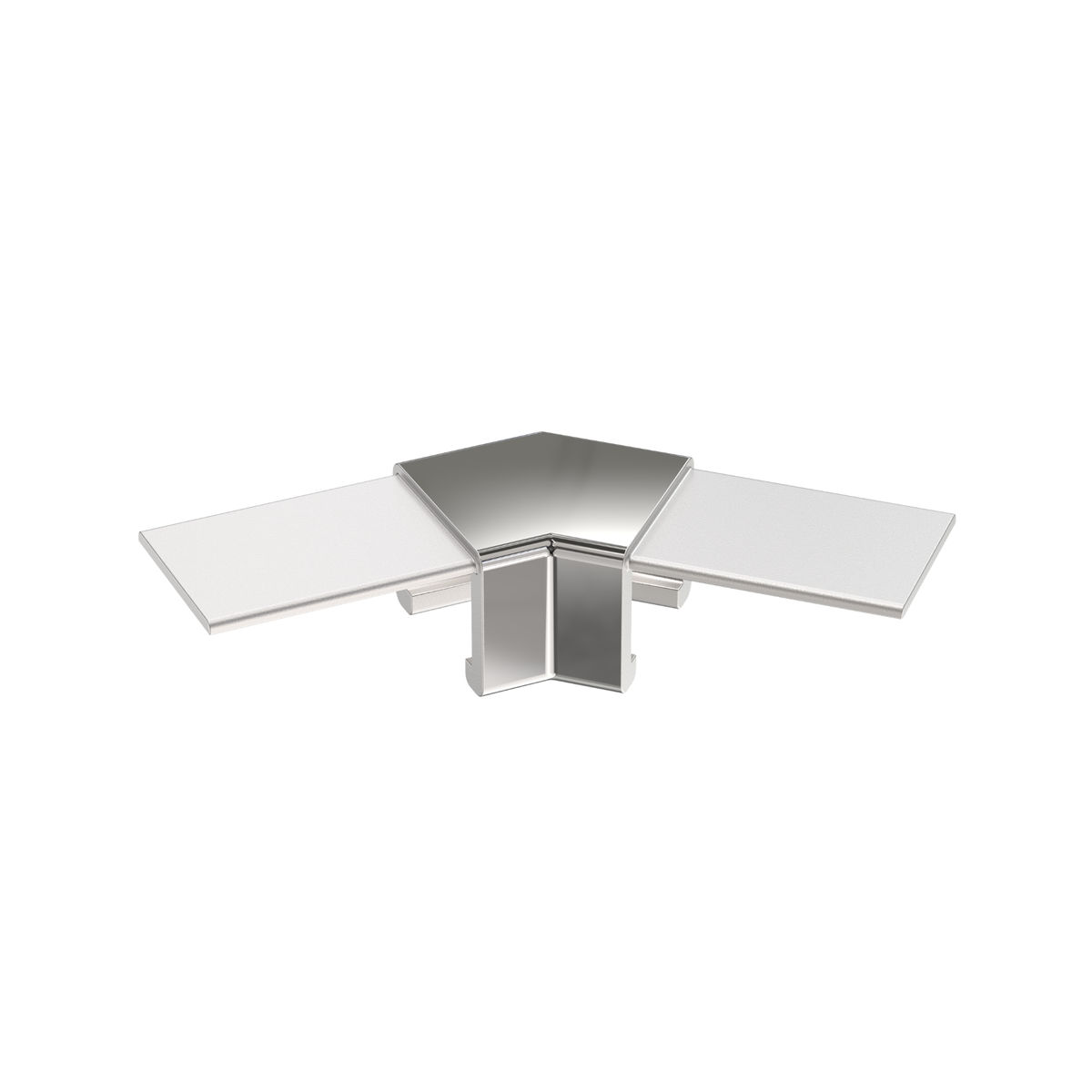Stainless Steel Glass Cap Rail Fittings
