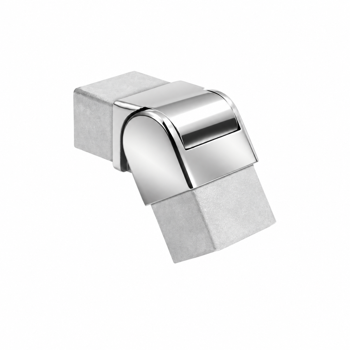 Stainless Steel Glass Cap Rail Fittings