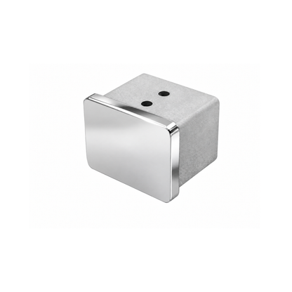 Stainless Steel Glass Cap Rail Fittings