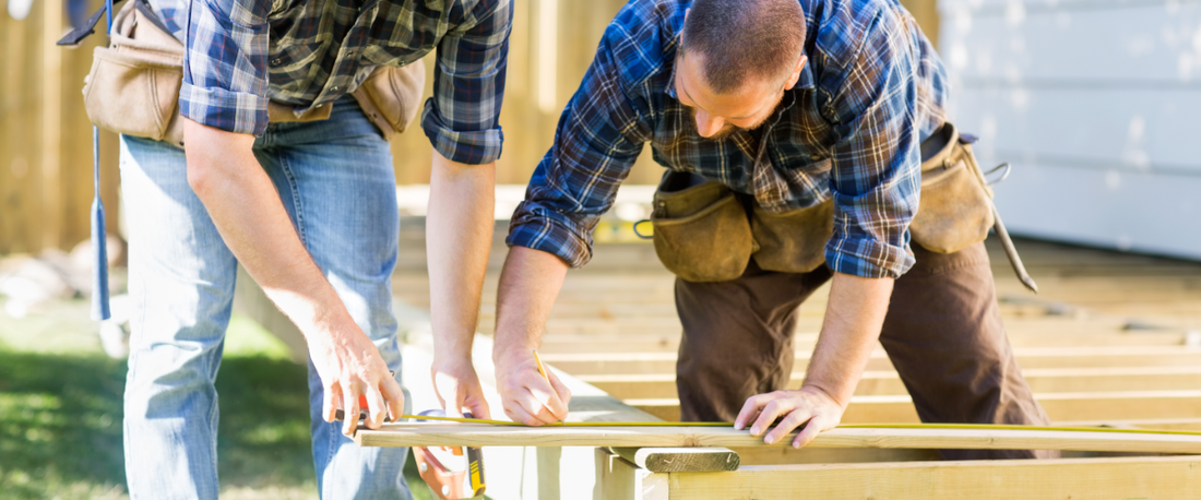measuring a deck
